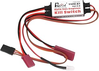 RC Ignition Cut Off Switch, Gas Engiane Flameout Ignition Cut Off Switch for RC Gasoline Airplane Engine