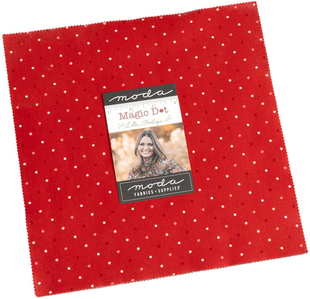 Lella Boutique Magic Dot Layer Cake 42 10-inch Squares Moda Fabrics 5230LC