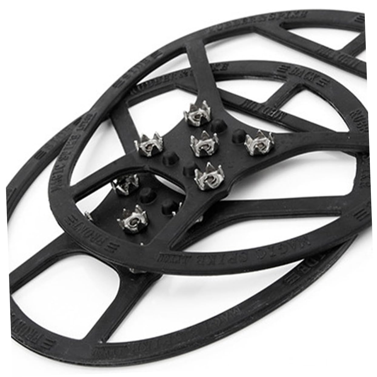 COSMEVIVI Crampon Cleat Shoes Cover Non-Slip Stretchy for Various Shoes Sizes Ideal for Winter