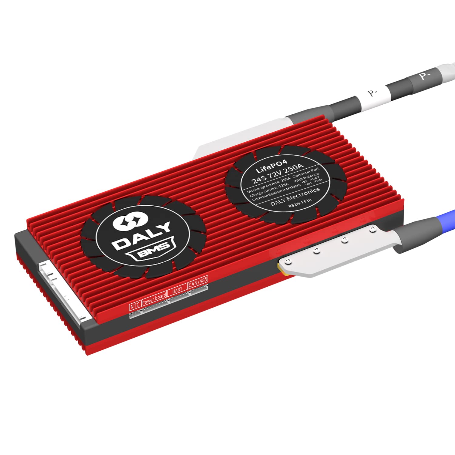 Buy DALY Smart BMS LiFePo4 24S 72V 250A PCB Battery Management System