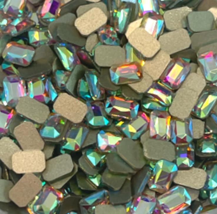 Emerald Shape Clear AB | BLING BITZ Rhinestone (432)