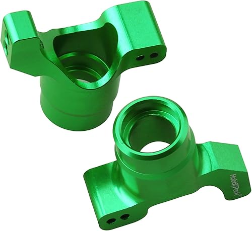 Miniatura 3 de Hobbypark - Portadores de eje trasero de aluminio para Traxxas 118 LaTrax Teton Desert Prerunner Rally, reemplazar piezas 7552X (verde)