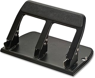 Officemate Heavy-Duty Padded Hndl 3-Hole Punch