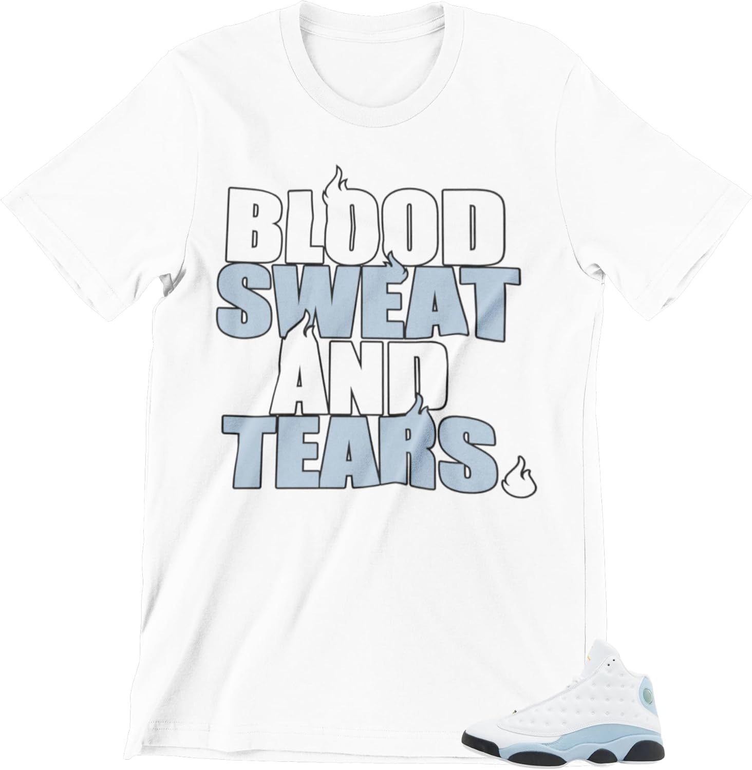 Shirt to Match - 13 Blue Grey Men's Graphic Tees