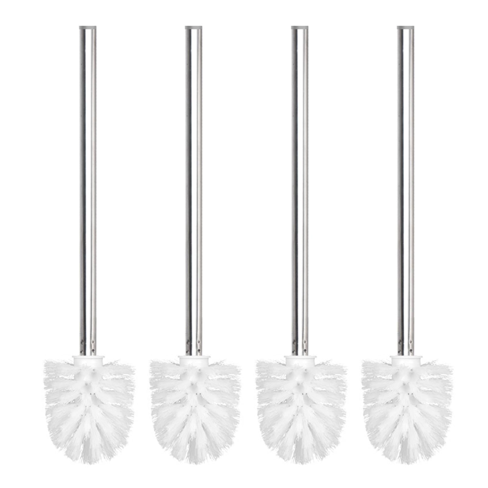 4Pcs Soft Bristles Toilet Brush Replacement Bathroom Bowl Brush Household Cleaning Tool Easy to Clean Bathroom Cleaning Tools