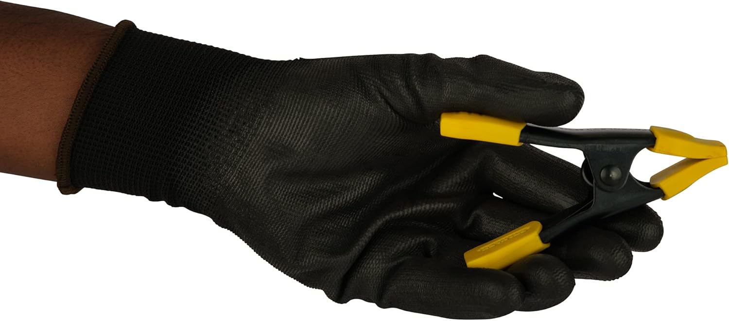 Stanley 9-83-079 Spring Clamp 25mm of metal, Yellow/Black