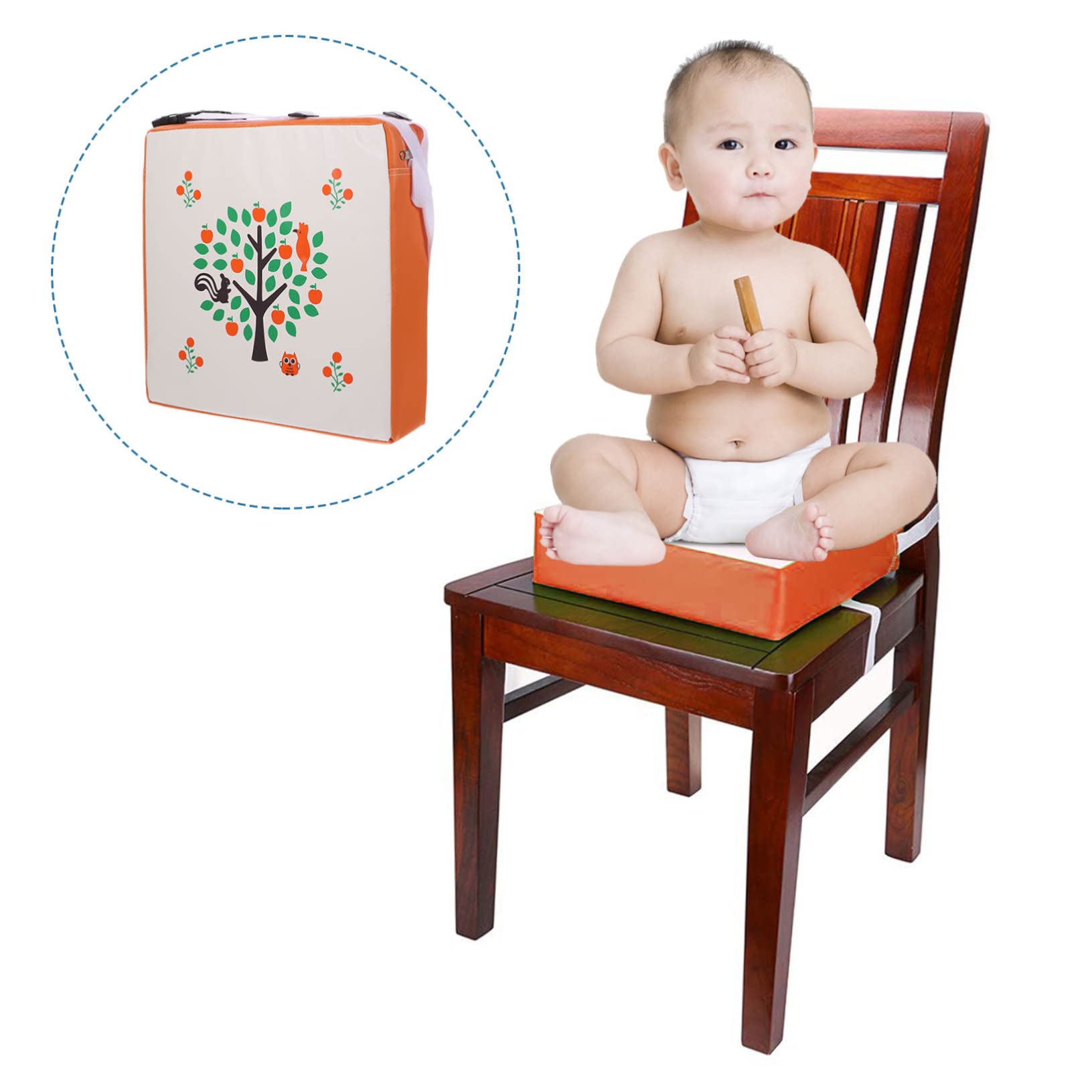 Toyvian Portable 1 Pc Almohadilla De Refuerzo Cojín De Aumento De Viaje Trona Para Bebe De Refuerzo Almohadilla De Para Niños Pequeños Silla Niño Pequeño Levantar Almohadilla