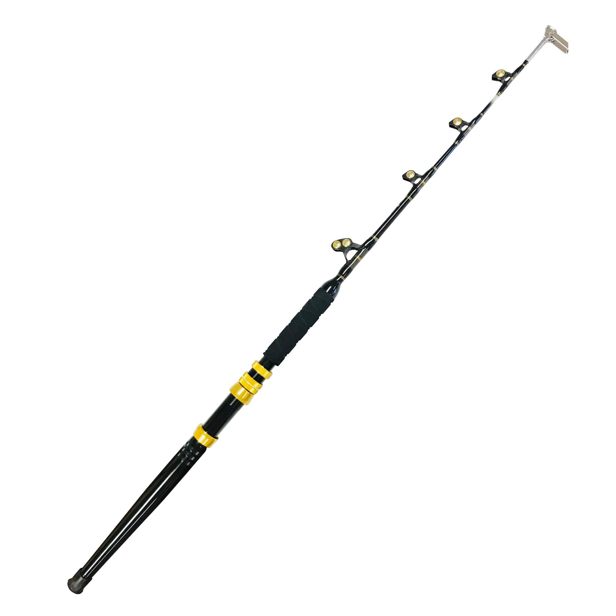 Amazon | EatMyTackle ディープドロップトローリングロッド | ブルー