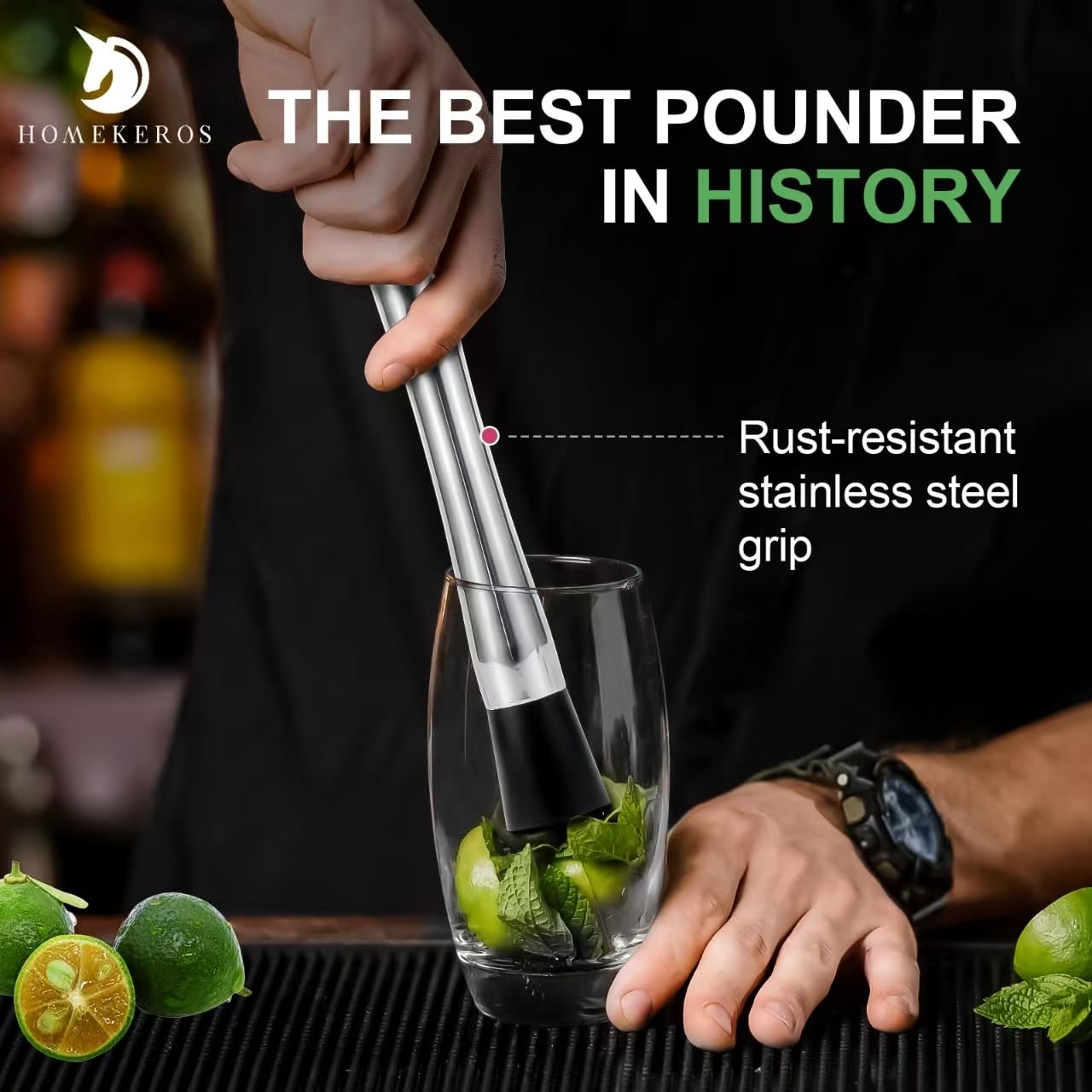 Juego de coctelera Boston de 550 ml y 850 ml, acero inoxidable 18/10, sin recubrimiento, accesorio de bar atemporal, apto para lavavajillas, para aficionados y profesionales, color plateado
