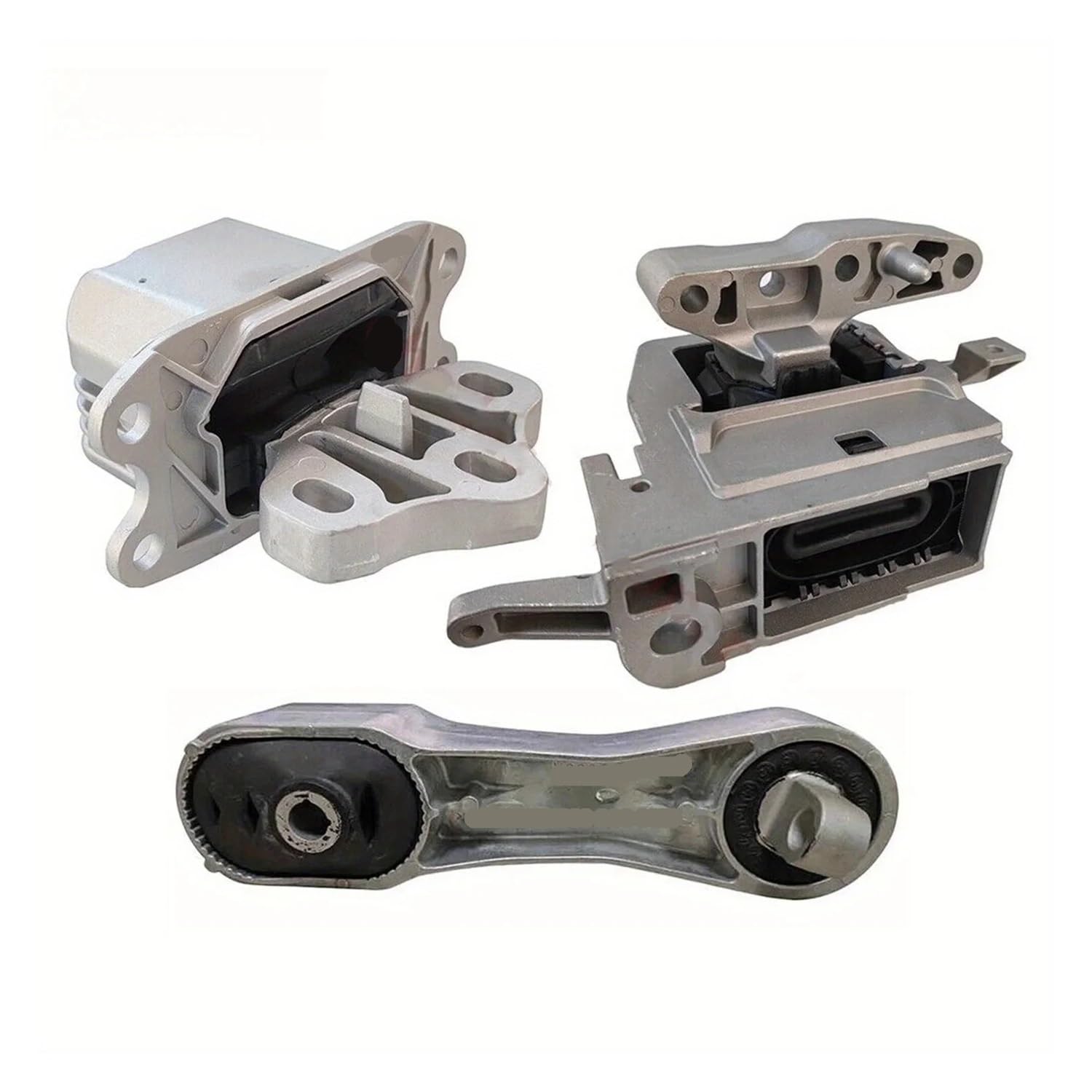 Derksawdp 3 Pcs 3Pcs Front Lower Right Engine Transmission Motor Mount 22116885788 22116885934 22316853453 For X1 X2 F45 F46 F48 F55 1.2T