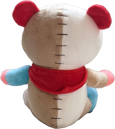 Miniatura 3 de SCP 2295 - Peluche SCP 2295 de 8 pulgadas, oso de peluche de retazos, juguete de peluche aterrador de terror, fundación SCP juguetes de peluche para