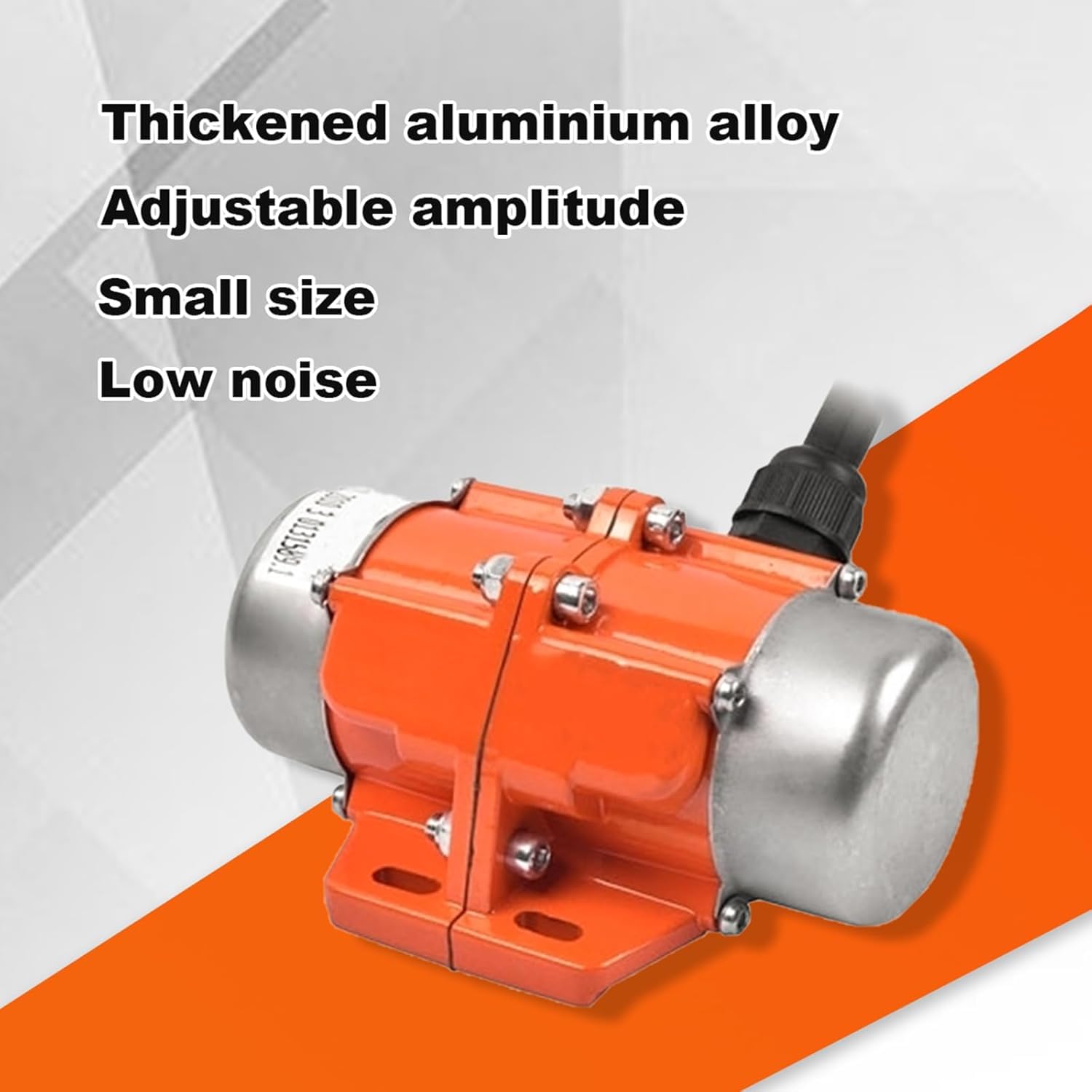 Motore Vibrante Elettrico 30W 4000 RPM, Motore CC Senza Spazzole con Regolatore di Velocità Variabile, Alimentazione DC24V