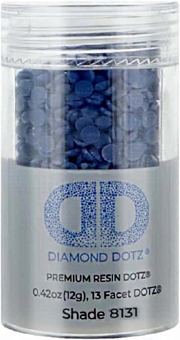 Diamond Dotz 2.8MM 12G Single Cylinder (1 Pack) Navy Blue - Freestyle Diamond Painting Beads, Diamond Art Beads, Replacement Drills, Loose Gems for DIY Crafts and Art Projects