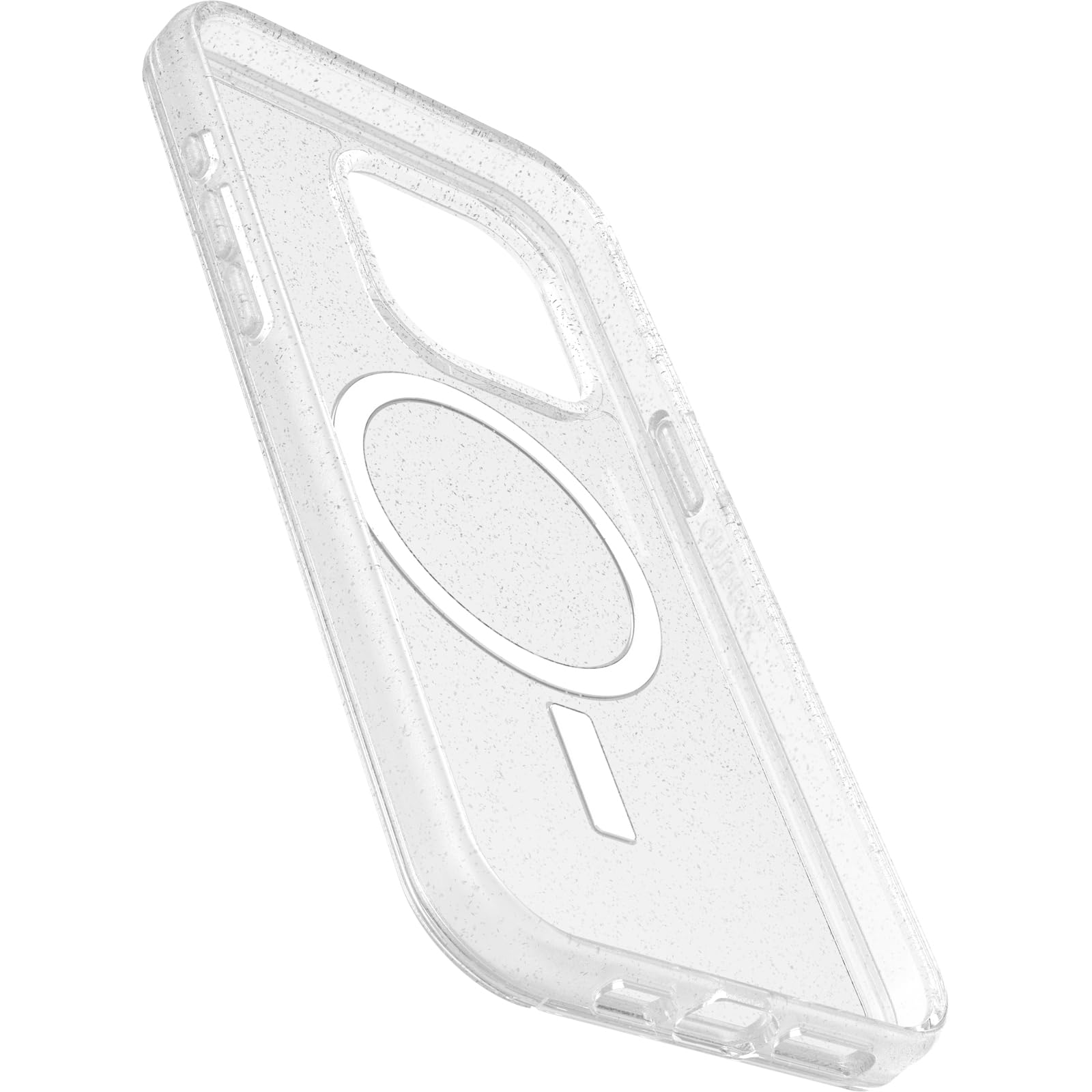 OtterBox Bundle IPhone 15 Pro Max: Cover Symmetry Clear MagSafe, Vetro Premium E Caricatore 30W GaN
