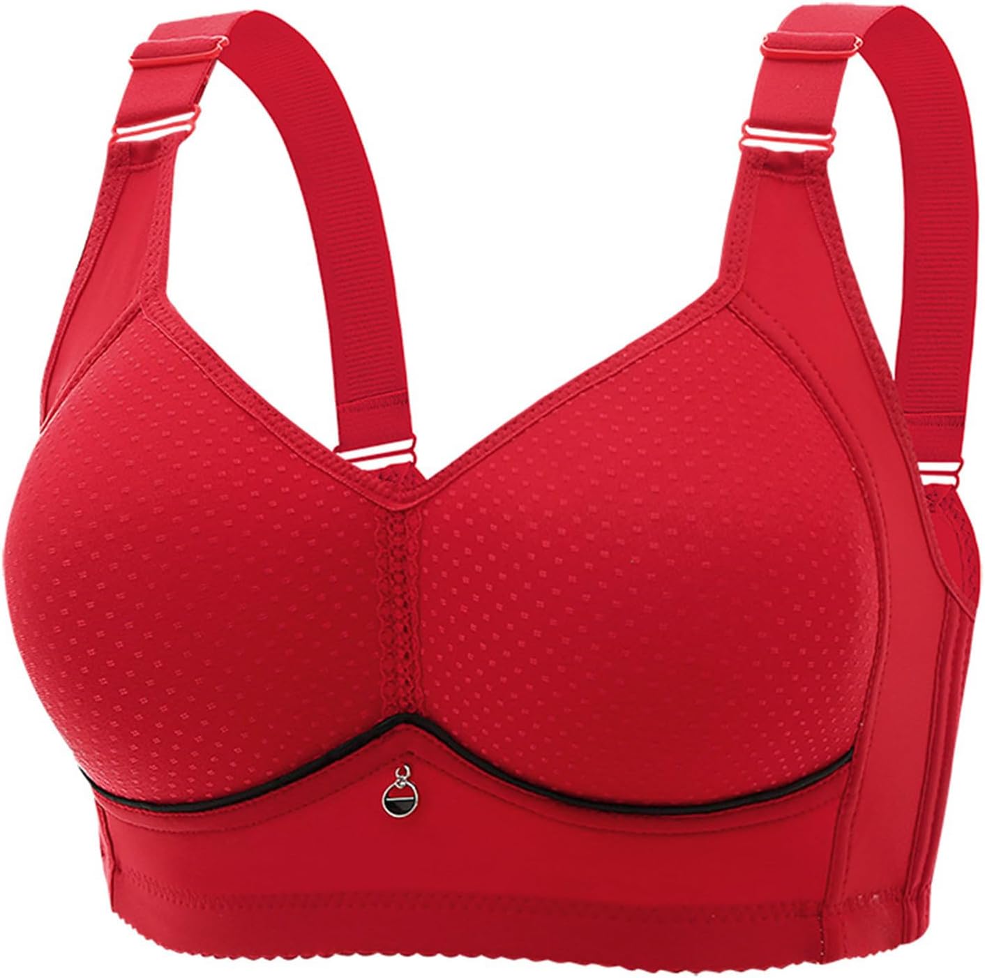 Women's No Underwire Full Coverage Everyday Bra Soft Support Convenient Sports Daily Bra