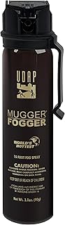 UDAP Pepper Power Jogger Fogger Hot OC Compact Self Defense Pepper Spray with Holster for Women, Men, and Runners, Powerful Blast Pattern
