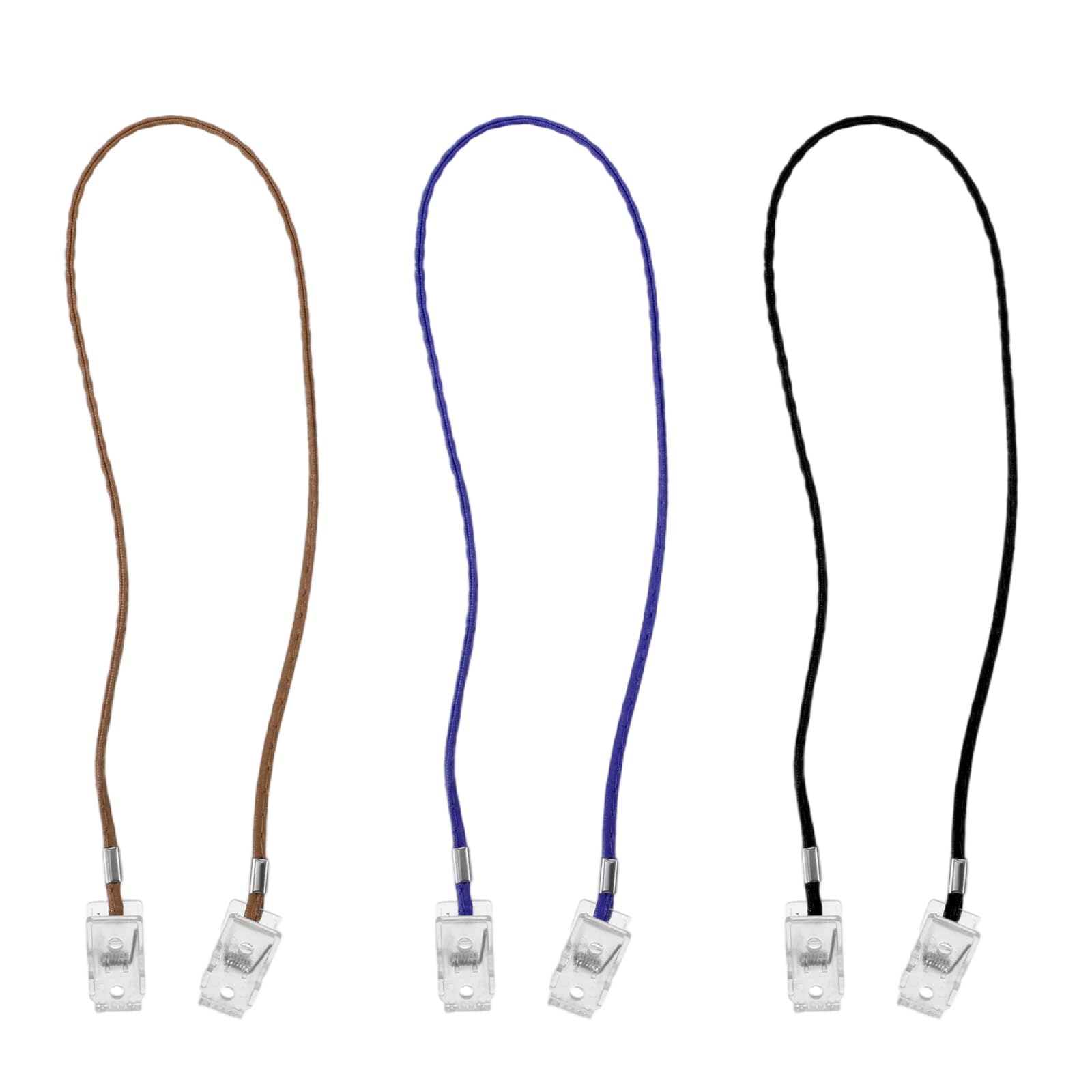 Lot de 3 pinces à serviette, support de serviette en cuir, pince à bavoir pour adulte, pinces à bavoir dentaire, bavoirs de salle à manger pour personnes âgées, pinces à serviettes de restaurant
