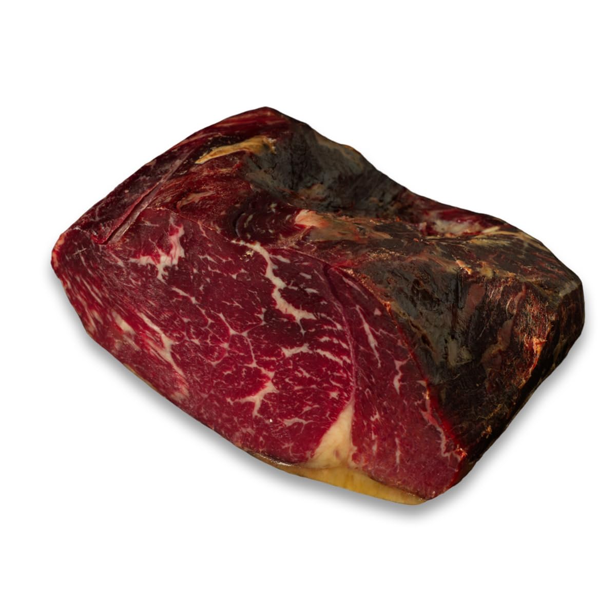 Cecina de León (IGP). 700g de Cecina de Vaca Premium 100% Natural, Sin Corteza, Lista para Cortar y Comer. Alto Contenido en Proteína, Ahumado con Leña de Encina. Envasado al Vacío
