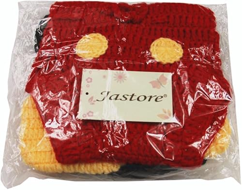 Miniatura 4 de Jastore Accesorio de fotografía para bebé con diseño de ganchillo gorro de punto para niña y niño