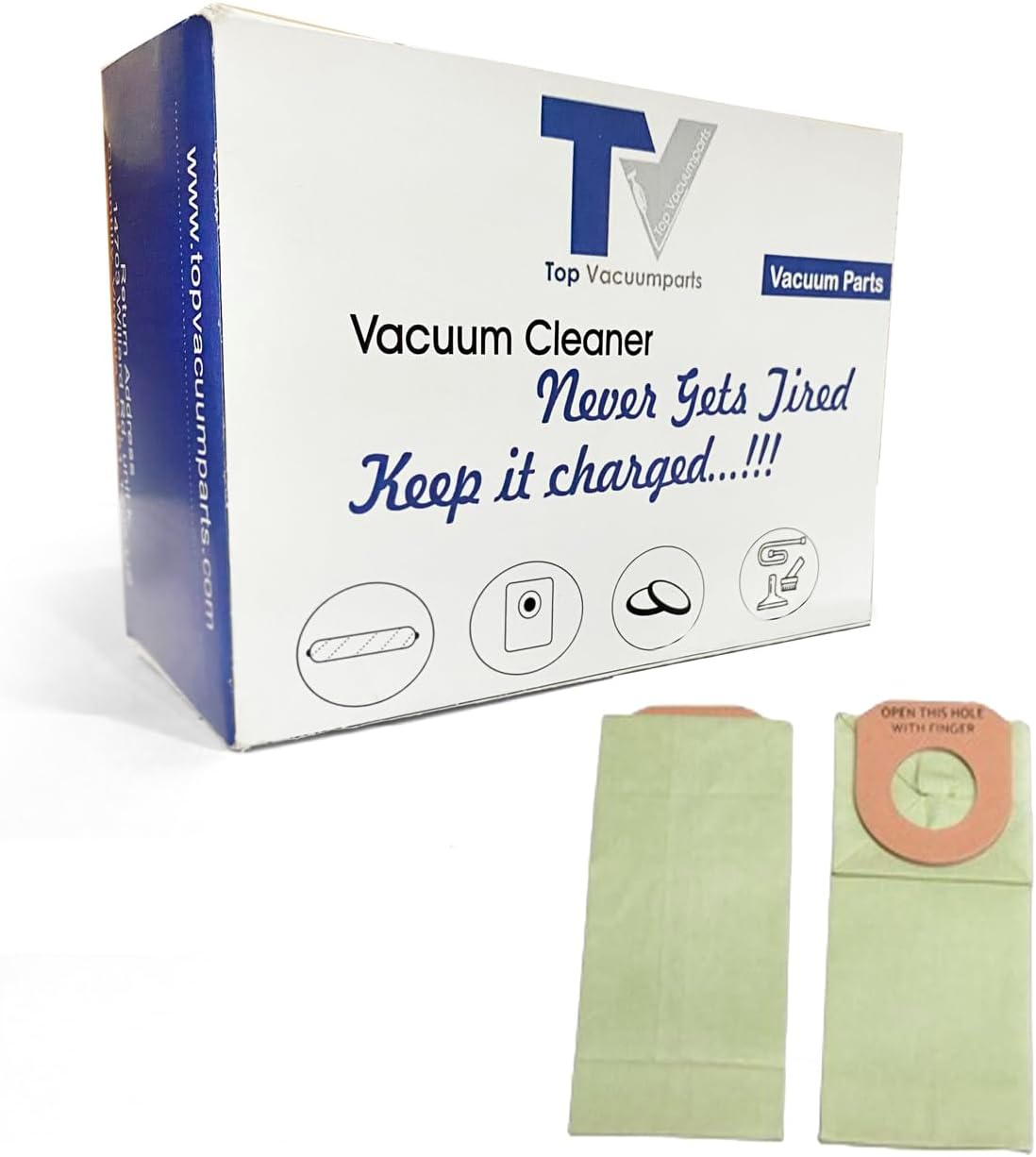 Replacement Part For Hoover Type-G Vacuum Cleaner Paper Bags 3Pk # Compare to Part 4010008G