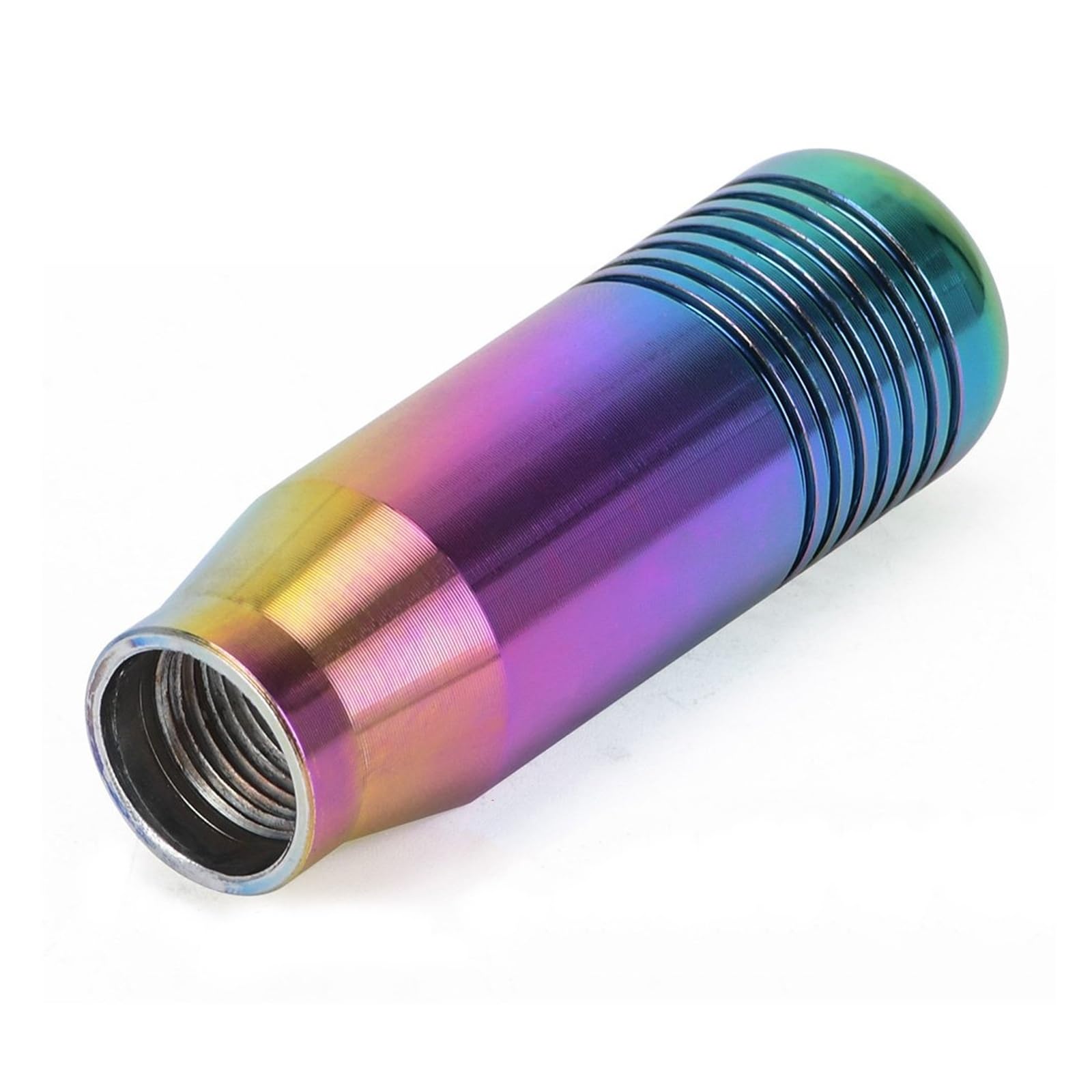 Ningruibhd Neo Chrome For Acura For Civic Manual Transmission Shifter Lever Knob Gear M10x1.5 Car Racing Styling Aluminum Shift Stick Head Handle Lever(Neo Chrome)