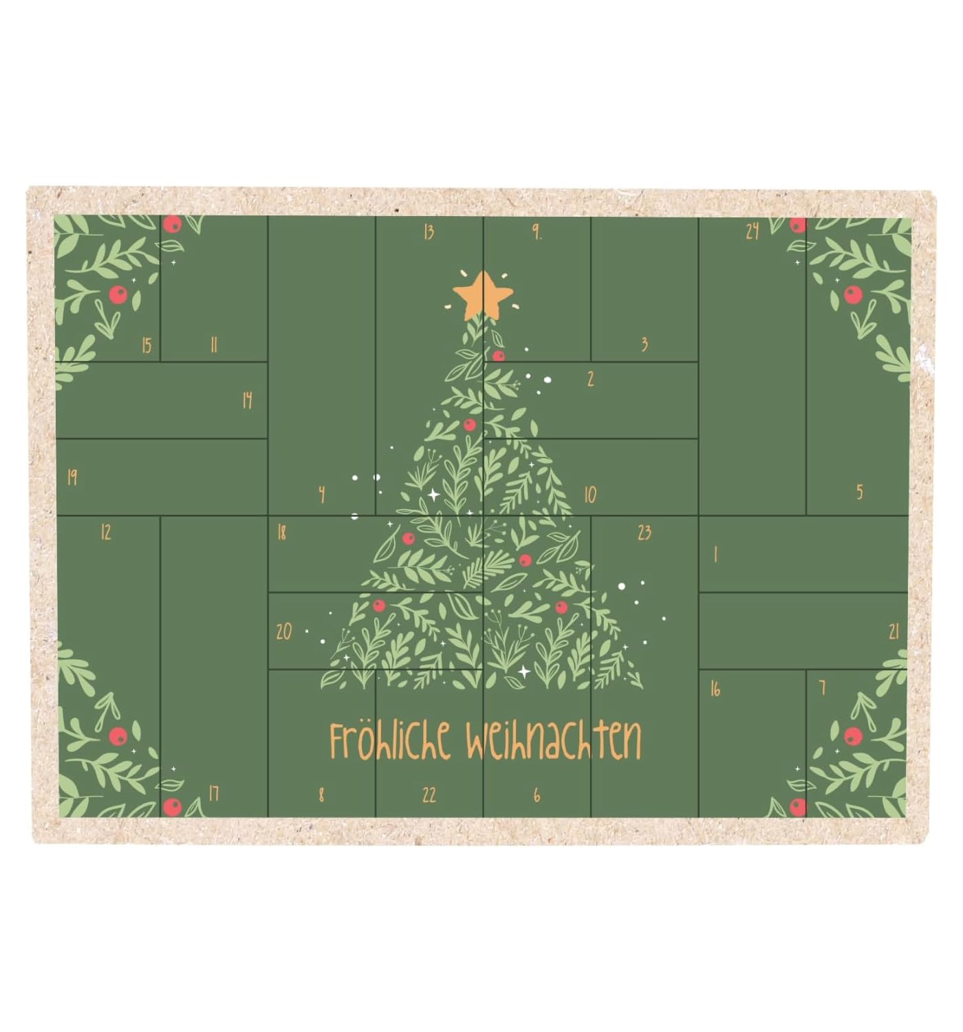 XXL Adventskalender 2026 Süßigkeiten, Alkohol & Feinkost | Deheck Premium | Kalender für Weihnachten mit Wechselmotiv | mit Likör, Spirituose, Glühwein, Schokolade, Tee, Gewürze, Aufstrich & mehr