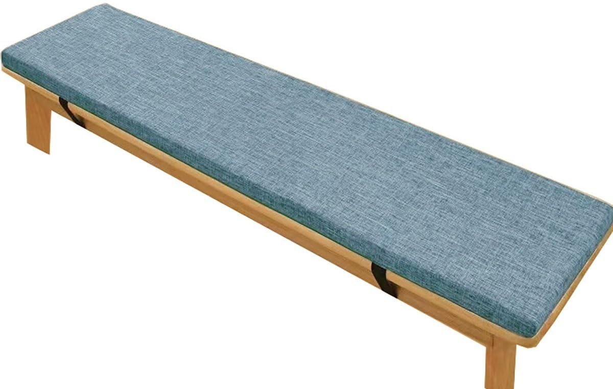 Kissen für 5CM Waschbar Komfortable Bankpolster für Outdoor Stühle Großes Esszimmer Kissen 110x55x5cm Himbeere Farboption