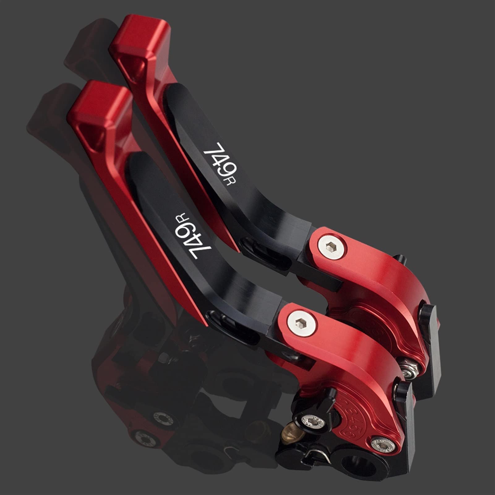 Levier de frein CNC Ducati 749 en aluminium anodisé haute finition