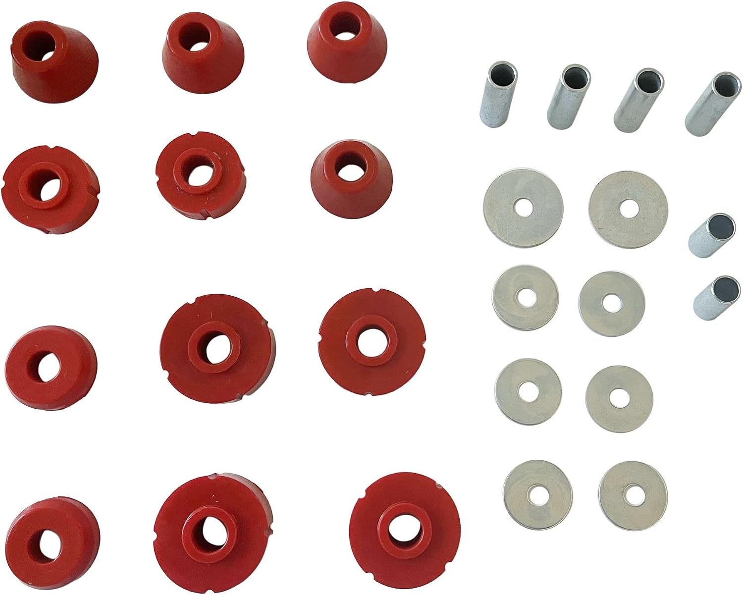 Cab Body Mount Bushings Kit for 1967-1972 Chevy GMC Regular Cab C10 C15, Replaces 7-101