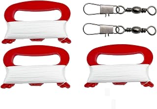 2-Pack 328ft Children Kite Reel Winder Kite Line Kite String Handle Winder Winding Reel Grip Wheel Professional Outdoor Garden Kite Accessories D Shape Blace Winder Handle (4.5 inch)