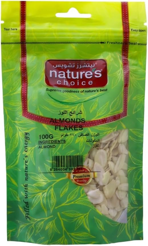 Natures Choice Almonds Flakes - 100 Gm