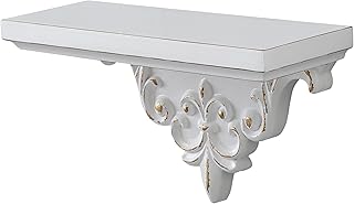 12 Wall Mounted Bathroom Shelving Ideas for Extra Storage 20 SOFE French Wooden Shelf for Wall, 14 Inch Long Floating Shelf, Vintage ...