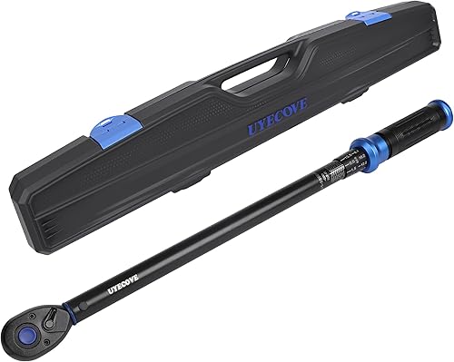 Vista 13 de Llave dinamométrica de 1/2 pulgada con clic de doble dirección, llave dinamométrica profesional de clic de doble dirección 10-170