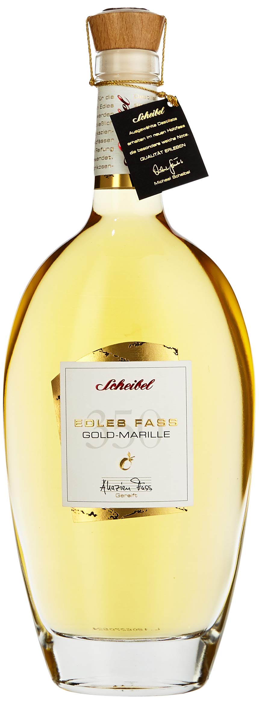 Scheibel Edles Fass Gold-Marille Brand, 1er Pack (1 x 700 ml)