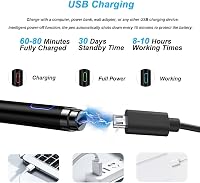 DOGAIN Aktív Stylus Toll 1.5mm Finom Hegyű Kapacitív Érintőceruza Telefonhoz Tablethez 3