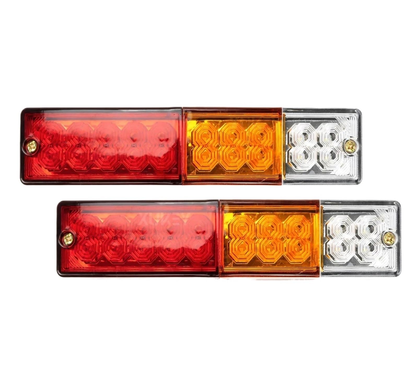 Feu arrière remorque à 20 LED pour camions et caravanes avec fonctions clignotant et recul