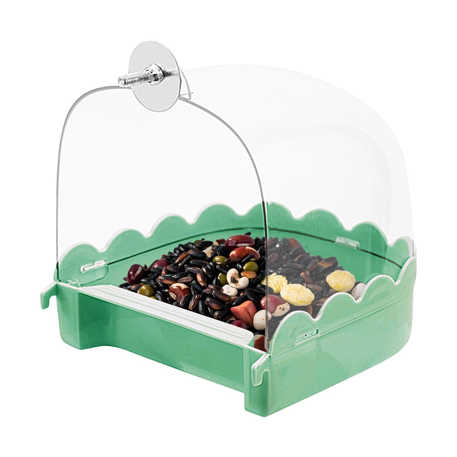 Vogelbadewanne Für Käfig - Transparentes Badehaus Für Nymphensittiche & Kleine Vögel