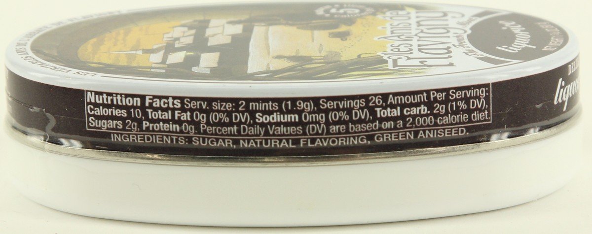 4 Pack Les Anis de Flavigny Liquorice Hard Candy Licorice 1.75-ounce (50g) Tin …