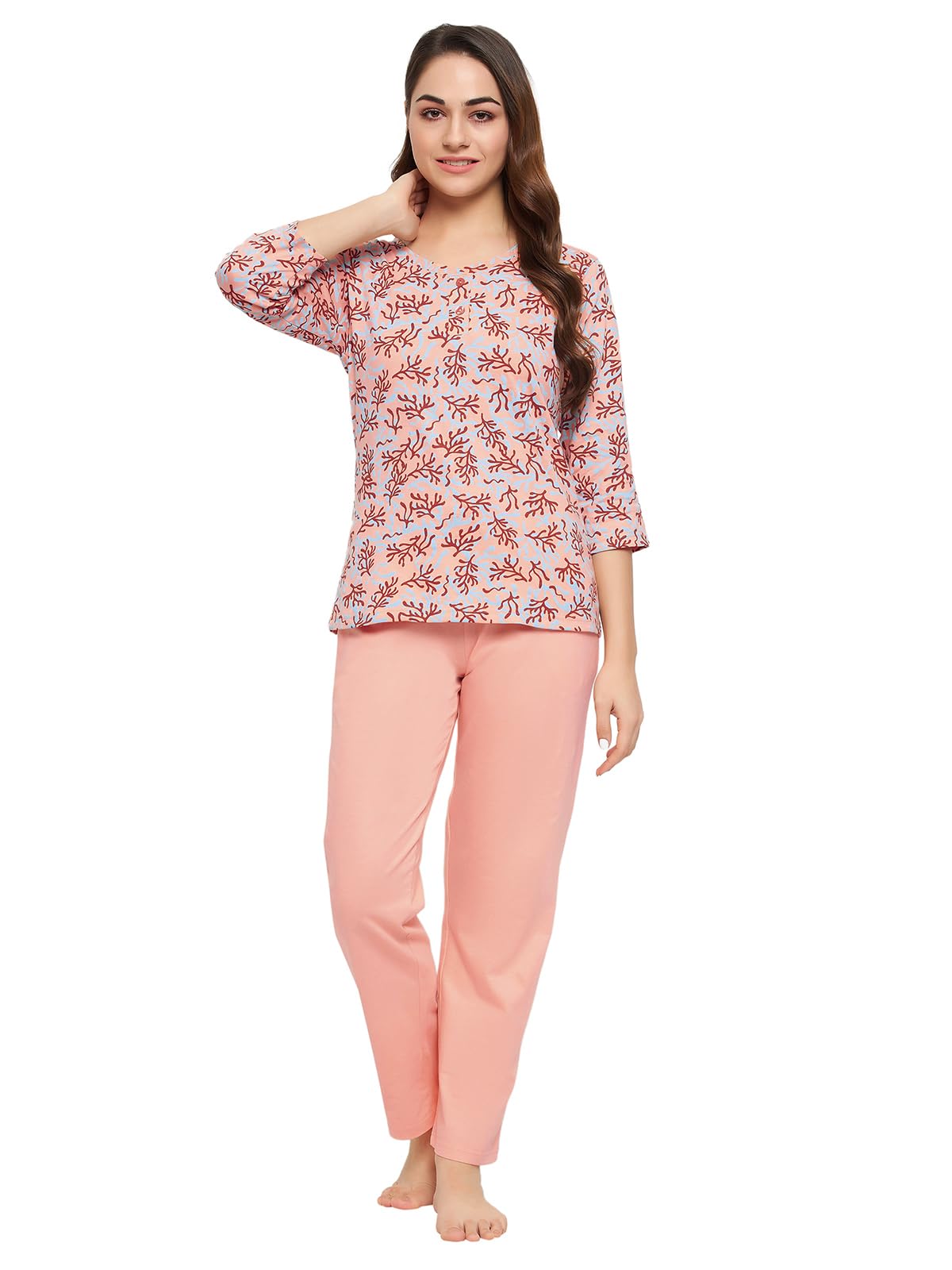 clovia Women Pajama Set-picture-58