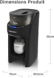Baby Brezza Formula Pro Advanced Noir All Black - Préparateur de Biberons instantané et automatique, dose et mélange l'eau chaude et la poudre de Lait par simple pression d'un bouton - 9