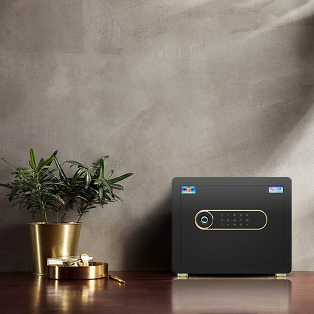 Box, Home Small Safe, Sensitive Response, Intelligent Alarm, Concealed Safety Safe/Coffee / 42×32×35cm