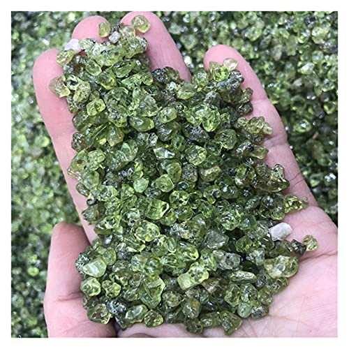 Péridot naturel brut olivine vert : le cadeau idéal comme pierre de naissance d'août