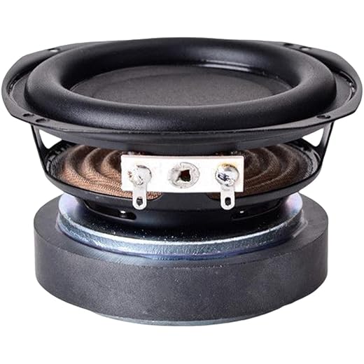 CALANDIS Upgrade Woofer Subwoofer Speaker Rubber Home Vehic