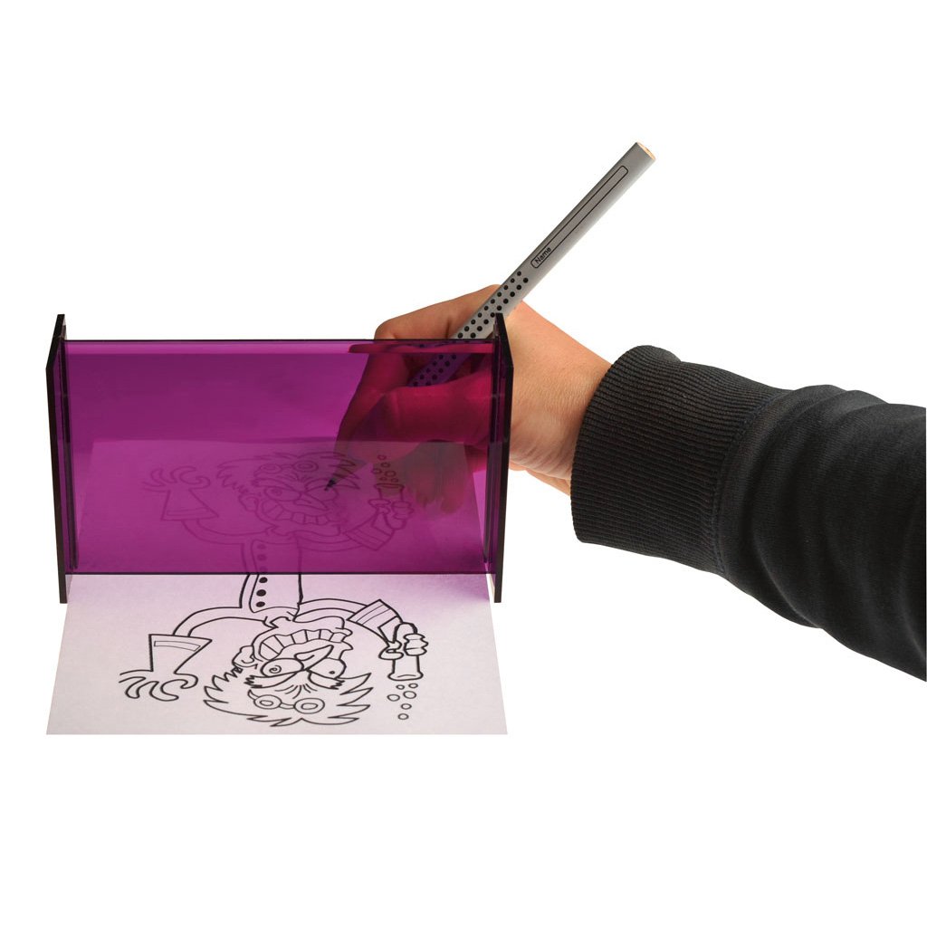 Zauber- & Symmetriespiegel Von Wiemann – 2 Spiegel Mit Standfuß, Ideal Für Schule & Kreativität