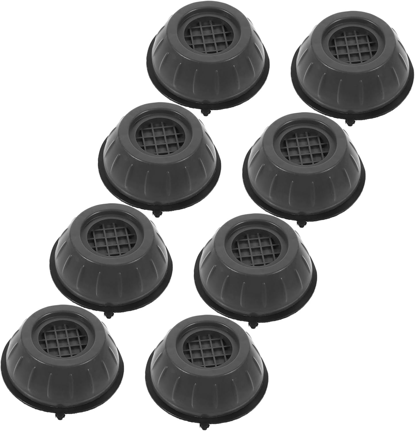 Veemoon 8 Pack Washing Machine Stabilizer Mat Non-Slip Shockproof Elevating Pad for Dryer Fridge Chair Table