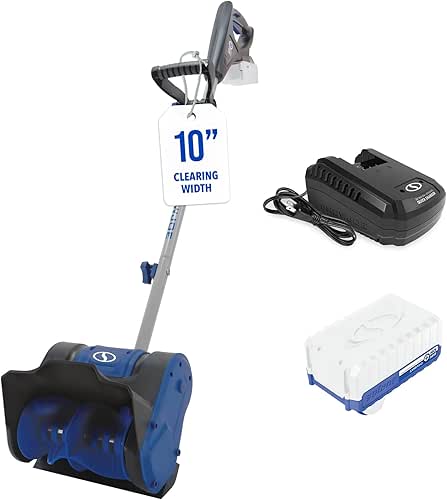 Snow Joe 24V Cordless Electric Shovel Kit w/ 4Ah Battery