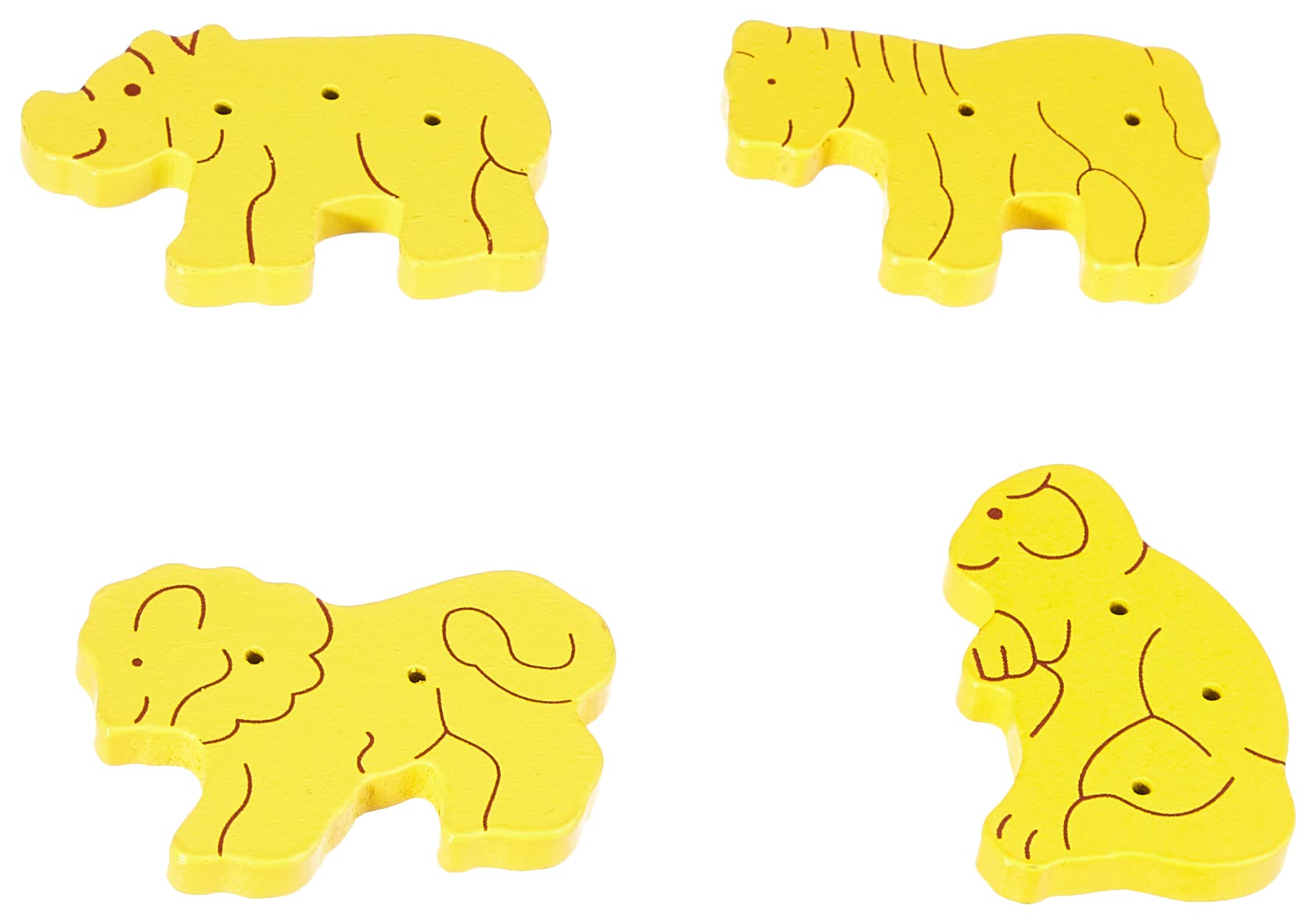 Tanner Cookies Zoo Leibniz drewniana zabawka kucharska, od 3 lat do 12 lat, mała, unisex, motyw zwierzęcy