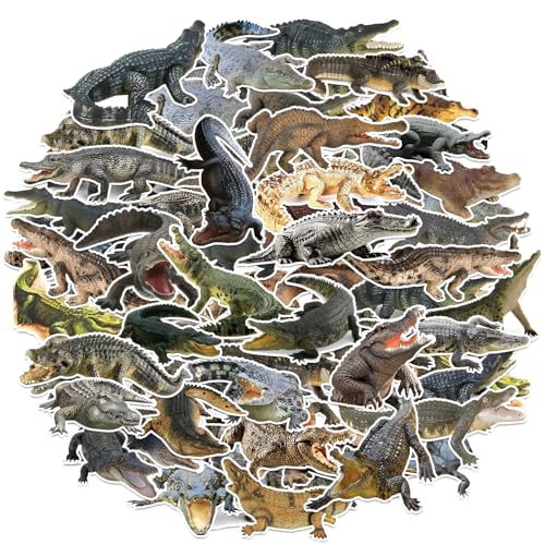 Realistic Alligator Stickers, Crocodile Party Favors 50PCS Realis...