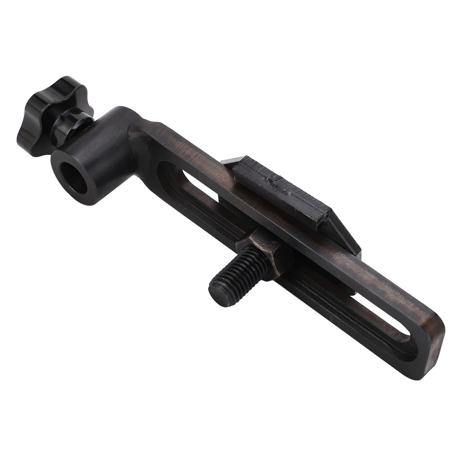 Yctze Base de Soporte de Herramientas de Torno para carpintería: Acero OY Premium con un Diámetro de Hoyo de 25 Mm para Control y Fácil