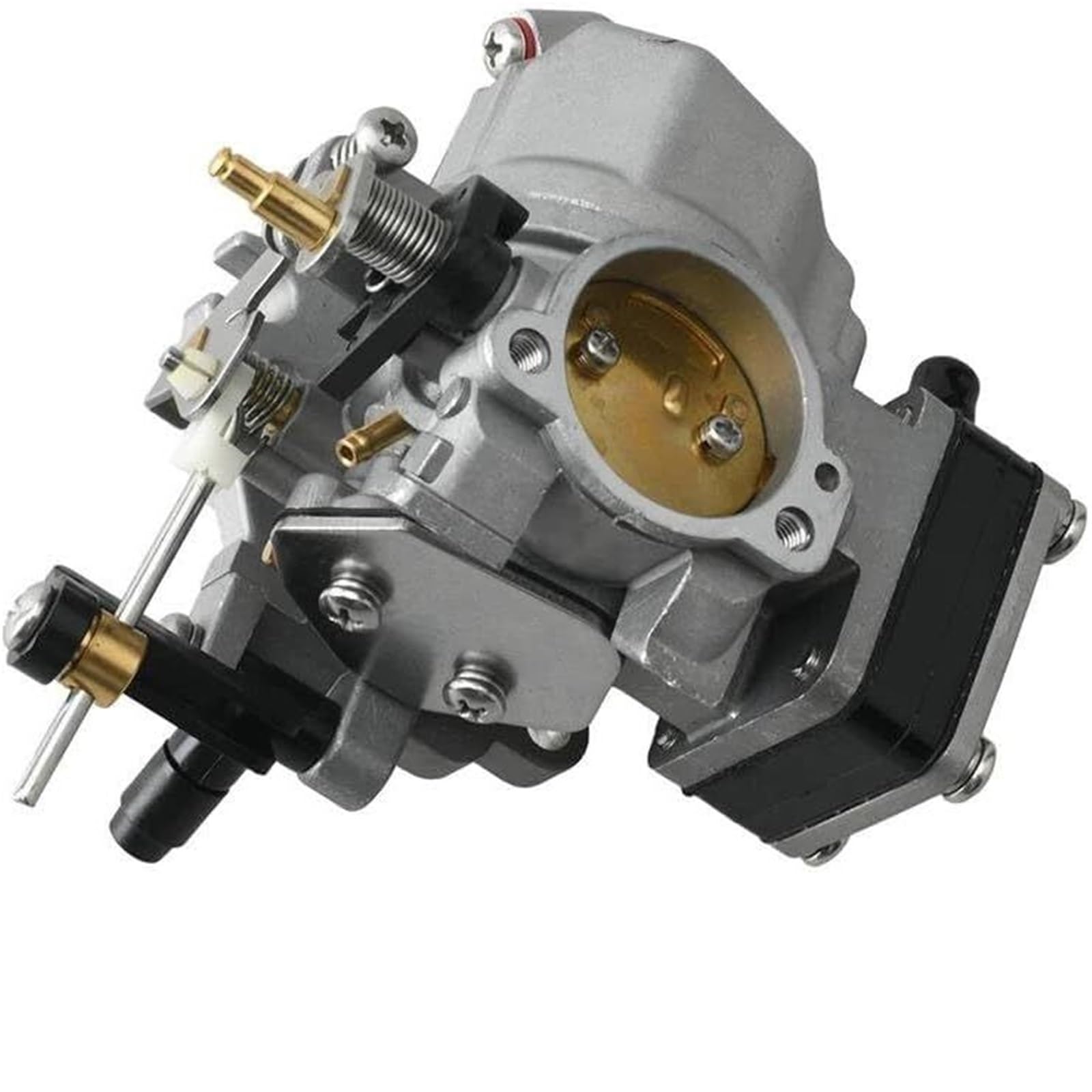 Carburatore per auto Carburatore per motore fuoribordo per Yamaha a 2 tempi da 99 CV e 15 per tubo flessibile